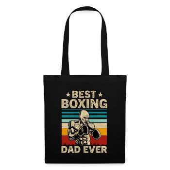Meilleur père boxeur de tous les temps - Sac en tissu - noir - Devant