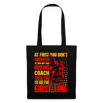 Boxing - Tote Bag - black - Front