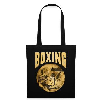 Boxen - Stoffbeutel - Schwarz - Vorne