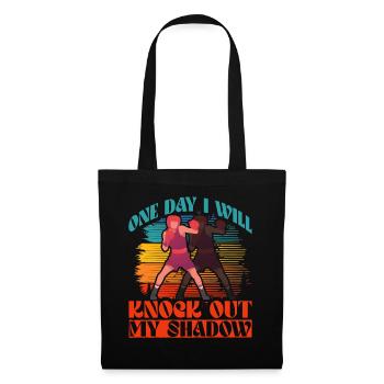 One day I will knock out my Shadow - Tote Bag - black - Front