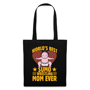 La meilleure maman de lutte de sumo au monde - Sac en tissu - noir - Devant