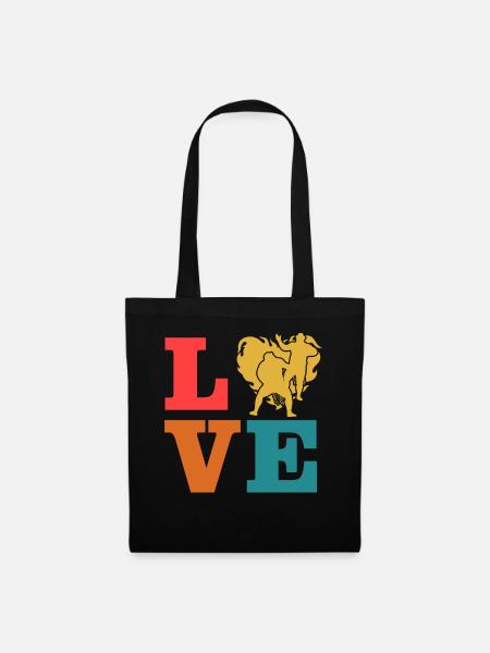 Wrestling Love - Tote Bag - black
