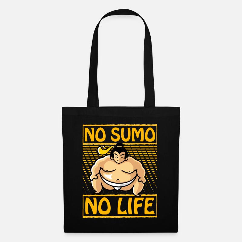 No Sumo No Life - Tote Bag - black