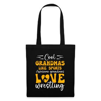 Les grands-mères cool aiment les sports les grands-mères géniales - Sac en tissu - noir - Devant