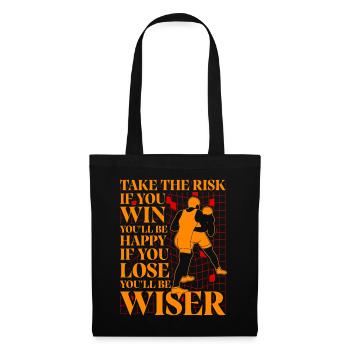 Lutte - Sac en tissu - noir - Devant