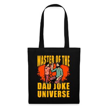 Meister des Dad-Joke-Universums - Stoffbeutel - Schwarz - Vorne