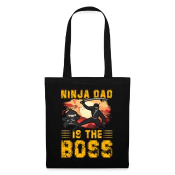 Ninja Dad is the chief - Tote Bag - black - Front