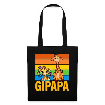 Gipapa - Stoffbeutel - Schwarz - Vorne