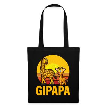 Gipapa - Stoffbeutel - Schwarz - Vorne