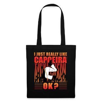 I just really like Capoeira ok? - Tote Bag - black - Front