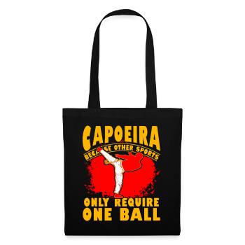 Capoeira because other sport only require one ball - Tote Bag - black - Front