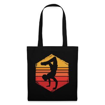 Capoeira - Sac en tissu - noir - Devant