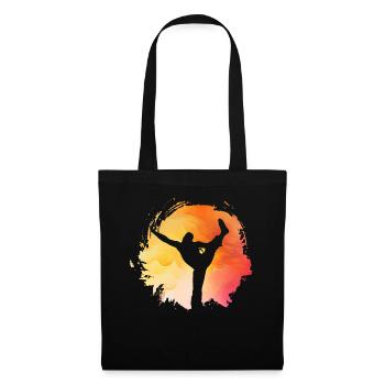 Capoeira - Sac en tissu - noir - Devant
