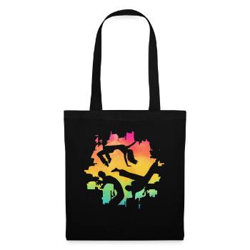 Capoeira - Sac en tissu - noir - Devant