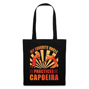 Mon oncle préféré pratique la Capoeira - Sac en tissu - noir - Devant