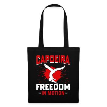 Capoeira freedom in motion - Tote Bag - black - Front