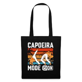 Mode Capoeira activé - Sac en tissu - noir - Devant