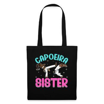 Sœur Capoeira - Sac en tissu - noir - Devant