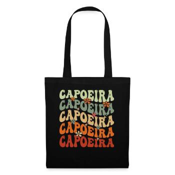 Capoeira - Sac en tissu - noir - Devant