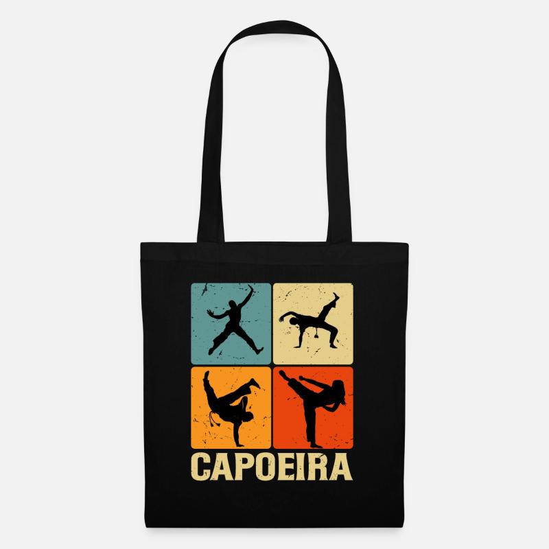 Capoeira - Sac en tissu - noir
