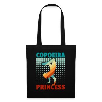 Capoeira Princesse - Sac en tissu - noir - Devant