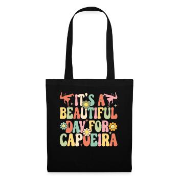 It's a beautiful day for Capoeira - Tote Bag - black - Front