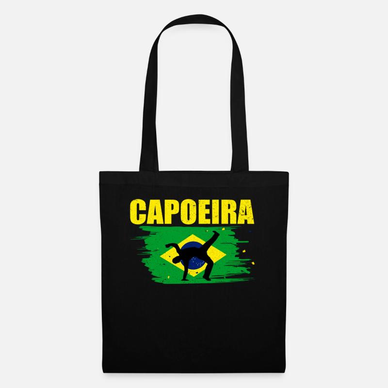 Capoeira - Stoffbeutel - Schwarz