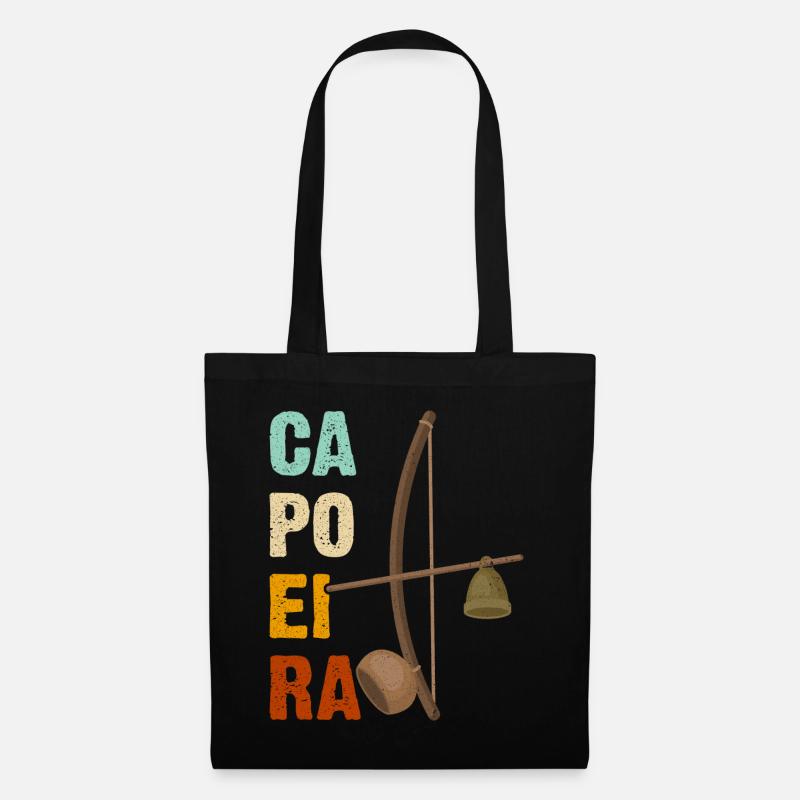 Capoeira - Stoffbeutel - Schwarz
