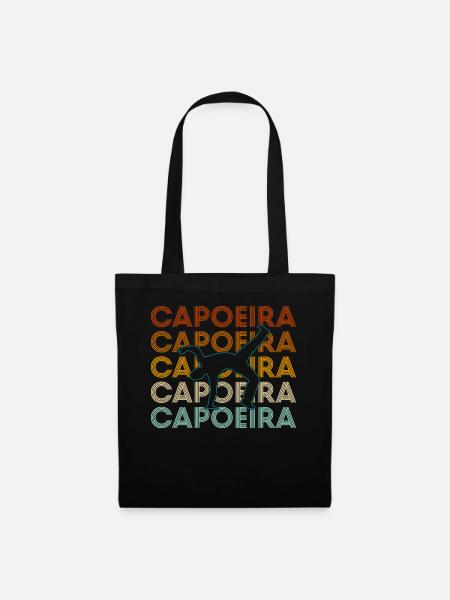 Capoeira - Stoffbeutel - Schwarz
