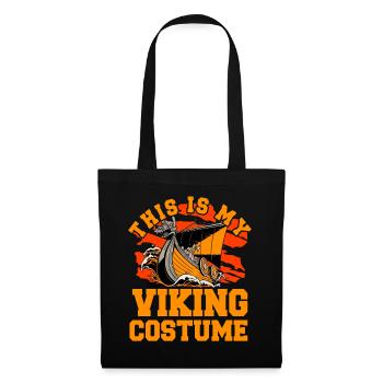 C’est mon costume de Viking - Sac en tissu - noir - Devant