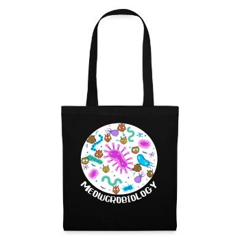 Miaoucrobiologie - Sac en tissu - noir - Devant