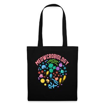 Miaoucrobiologie - Sac en tissu - noir - Devant
