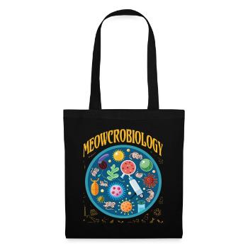 Miaoucrobiologie - Sac en tissu - noir - Devant