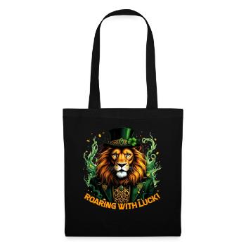 Rugir de chance - Sac en tissu - noir - Devant