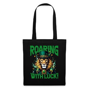 Rugir de chance - Sac en tissu - noir - Devant