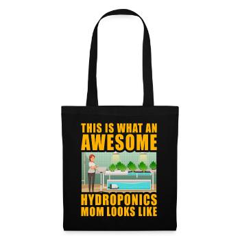 This is what an awesome Hydroponics Mom looks like - Tote Bag - black - Front