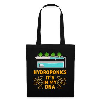 Hydroponics it's in my DNA - Tote Bag - black - Front