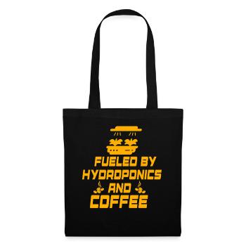 Fueled by Hydroponics and Coffee - Tote Bag - black - Front