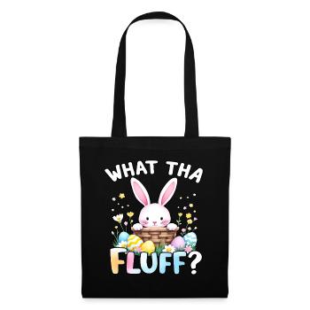 What tha Fluff? - Tote Bag - black - Front