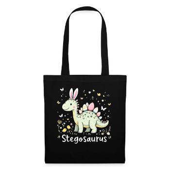 Stegosaurus - Tote Bag - black - Front