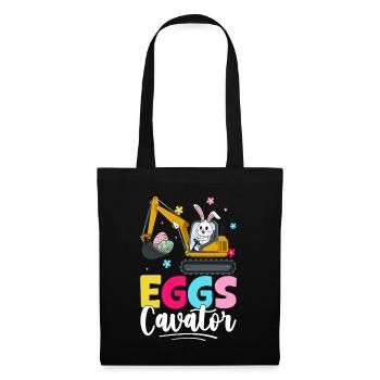 Eggs Cavator - Tote Bag - black - Front