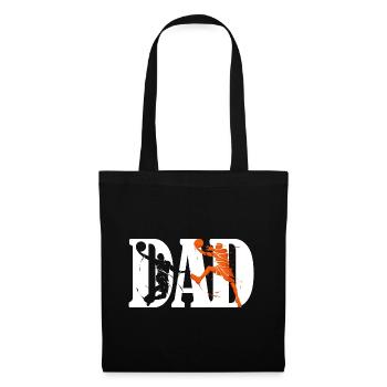 Basketball dad - Tote Bag - black - Front
