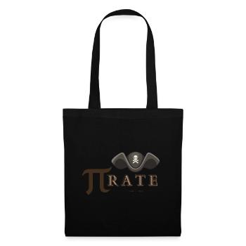 Pi Rate Pi Math Symbol Cute Pirate Hat - Sac en tissu - noir - Devant