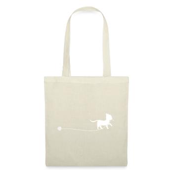 Cat thread wool kitten - Tote Bag - nature - Front