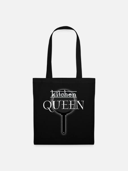 kitchen queen - Stoffbeutel - Schwarz