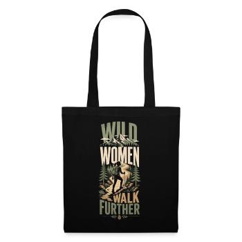 Hiking Women - Tote Bag - black - Front