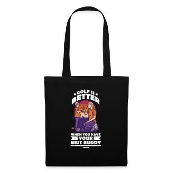Padre - Bolsa de tela - negro - delante