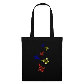 Surfboard icon icon - Tote Bag - black - Front
