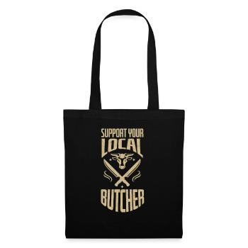 Without Butchers There Would Be No Meat - Tote Bag - black - Front