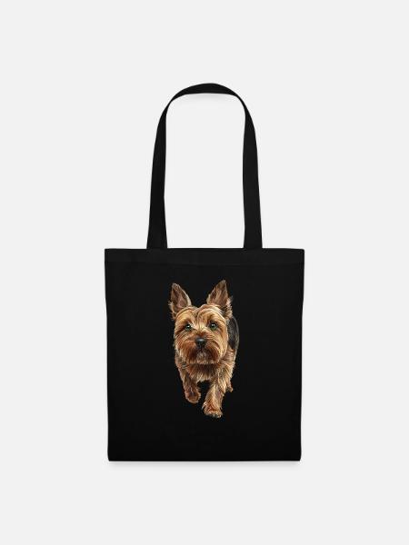 Cairn Terrier - Stoffbeutel - Schwarz